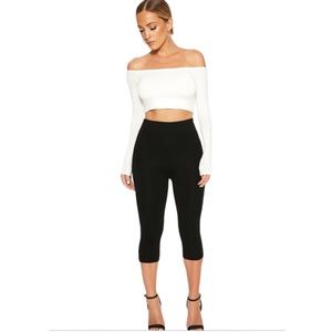 Naked Wardrobe cropped leggings